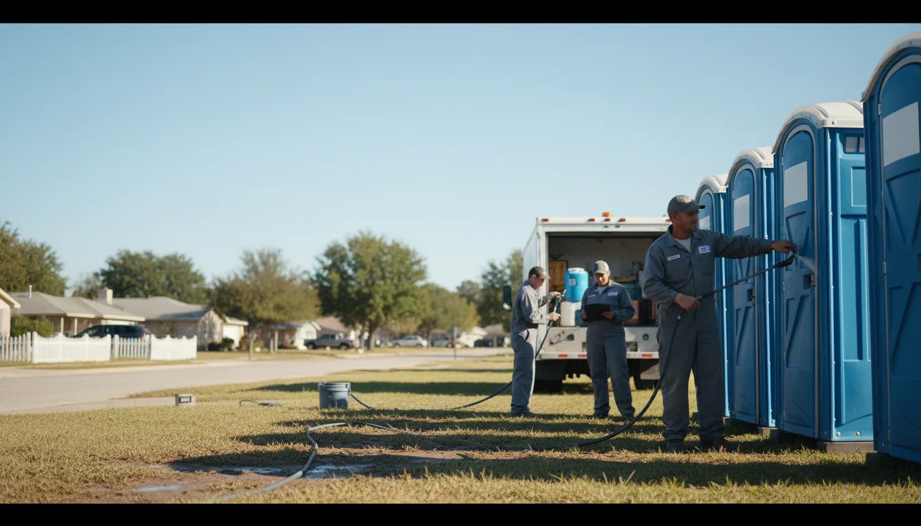 Long-Term Portable Toilet Rental in New Augusta, MS near me